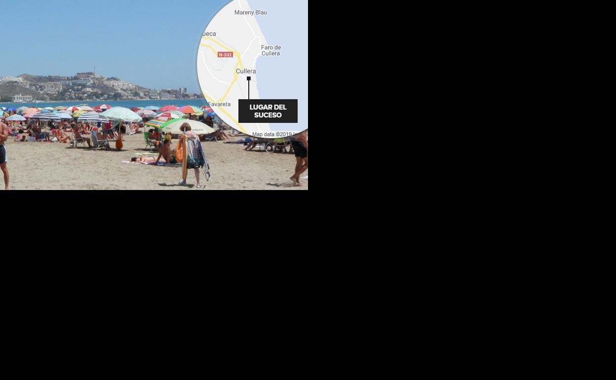 Fallece una mujer en una playa de Cullera