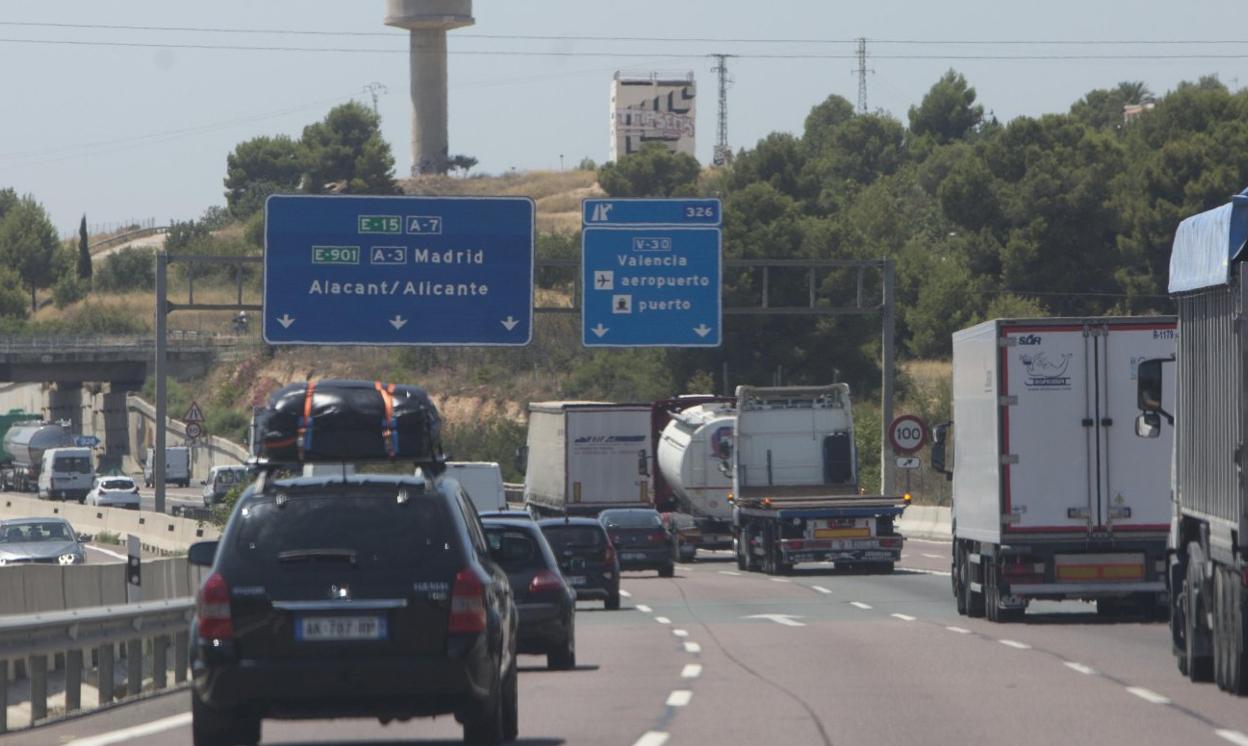 Uno de los tramos del by-pass pendientes de ampliación. 