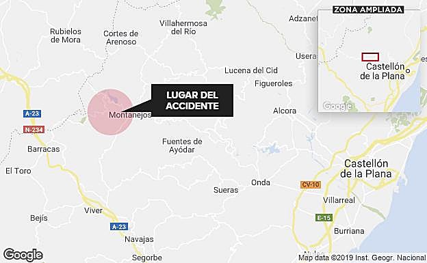 Muere un hombre que hacía 'rafting' en Montanejos
