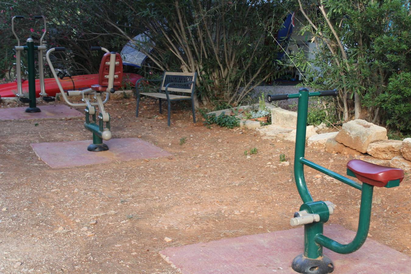 Gimnasio al aire libre.