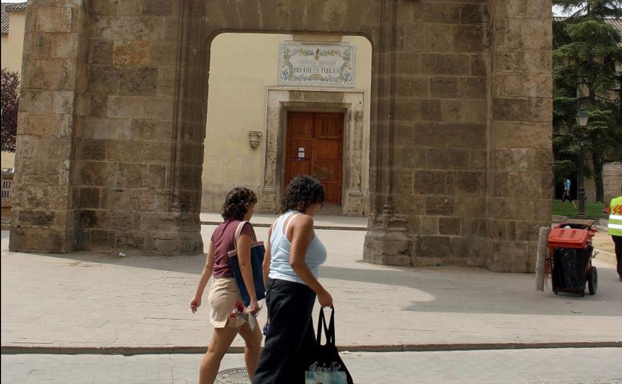 Calle del Hospital de Valencia.