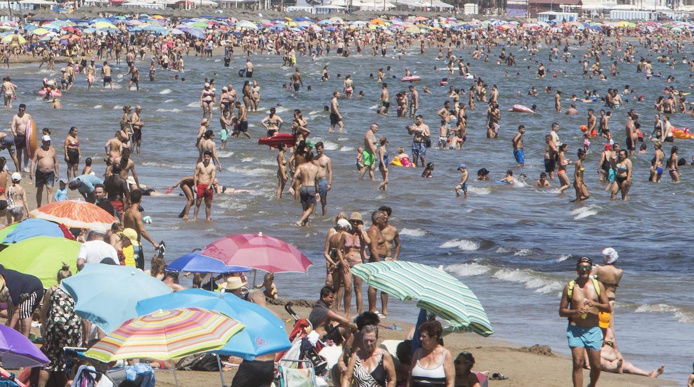 Valencia vive intensas jornadas de calor este fin de semana del 10 y 11 de agosto.