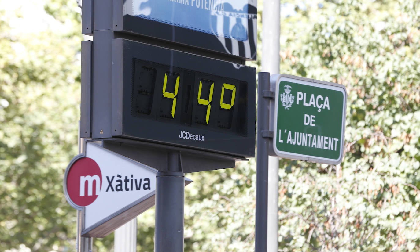 Valencia vive intensas jornadas de calor este fin de semana del 10 y 11 de agosto.