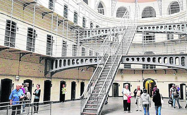 La cárcel dublinesa de Kilmainham Gaol.