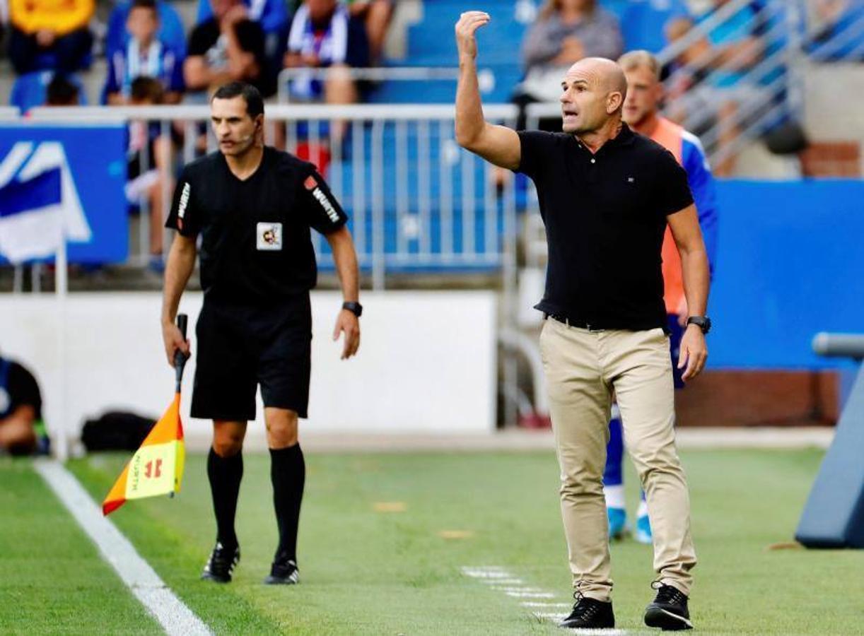 El Levante debutó esta temporada en Mendizorroza. 