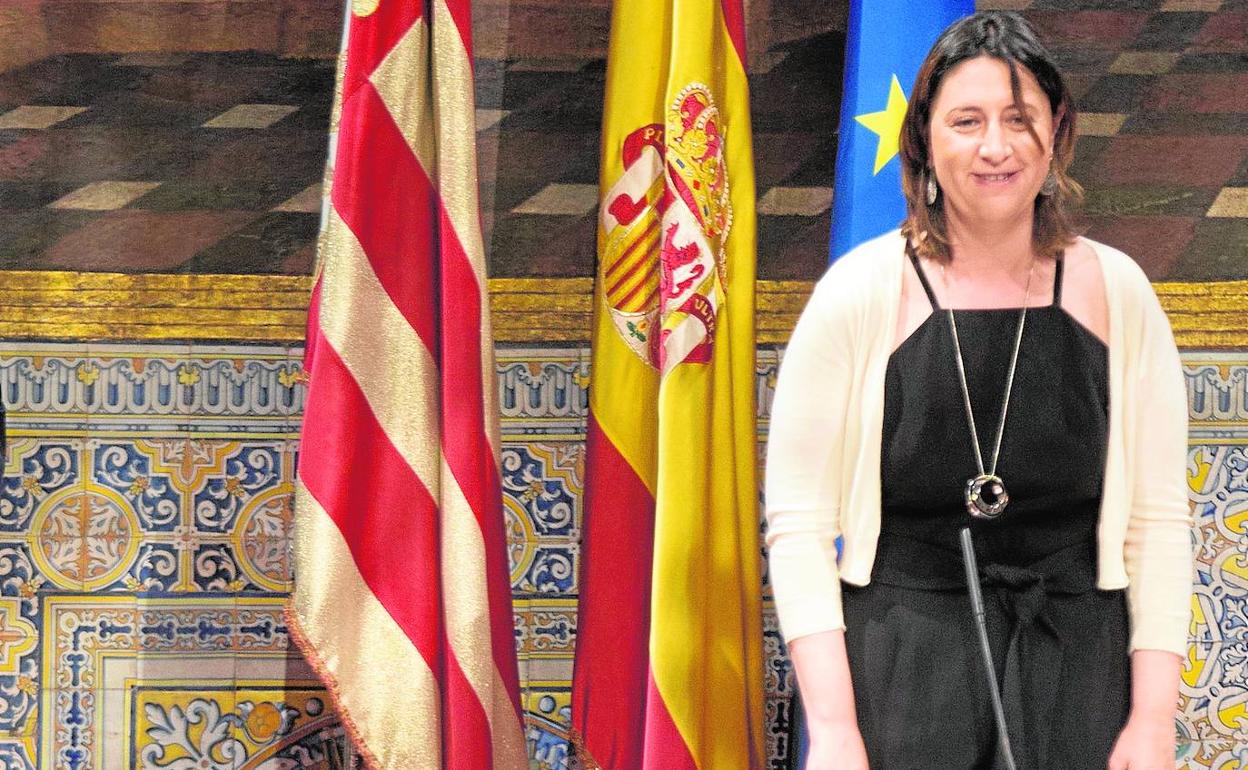 La consellera de Transparencia, Rosa Pérez Garijo.