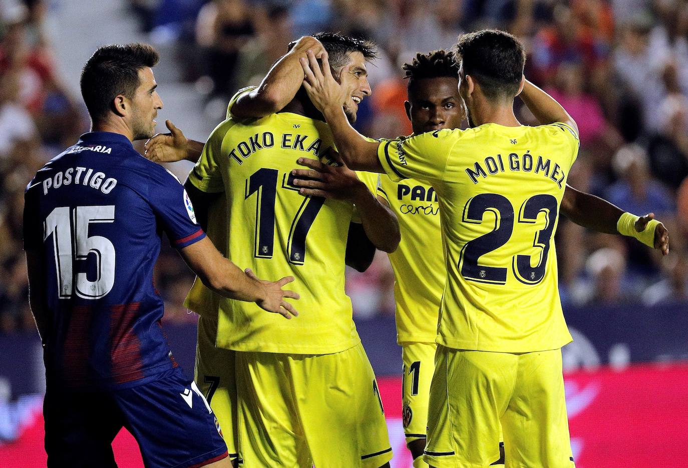 Fotos: El Levante-Villarreal de la segunda jornada de LaLiga en imágenes