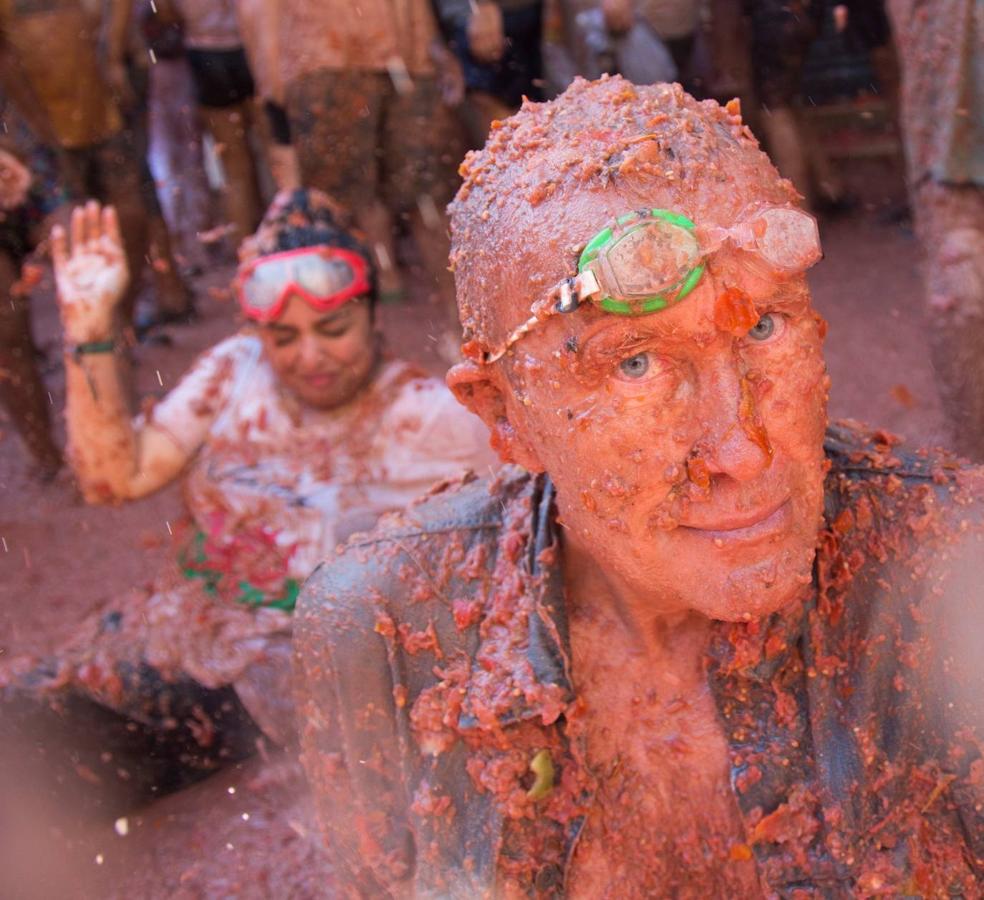 Fotos: La Tomatina de Buñol 2019, en imágenes