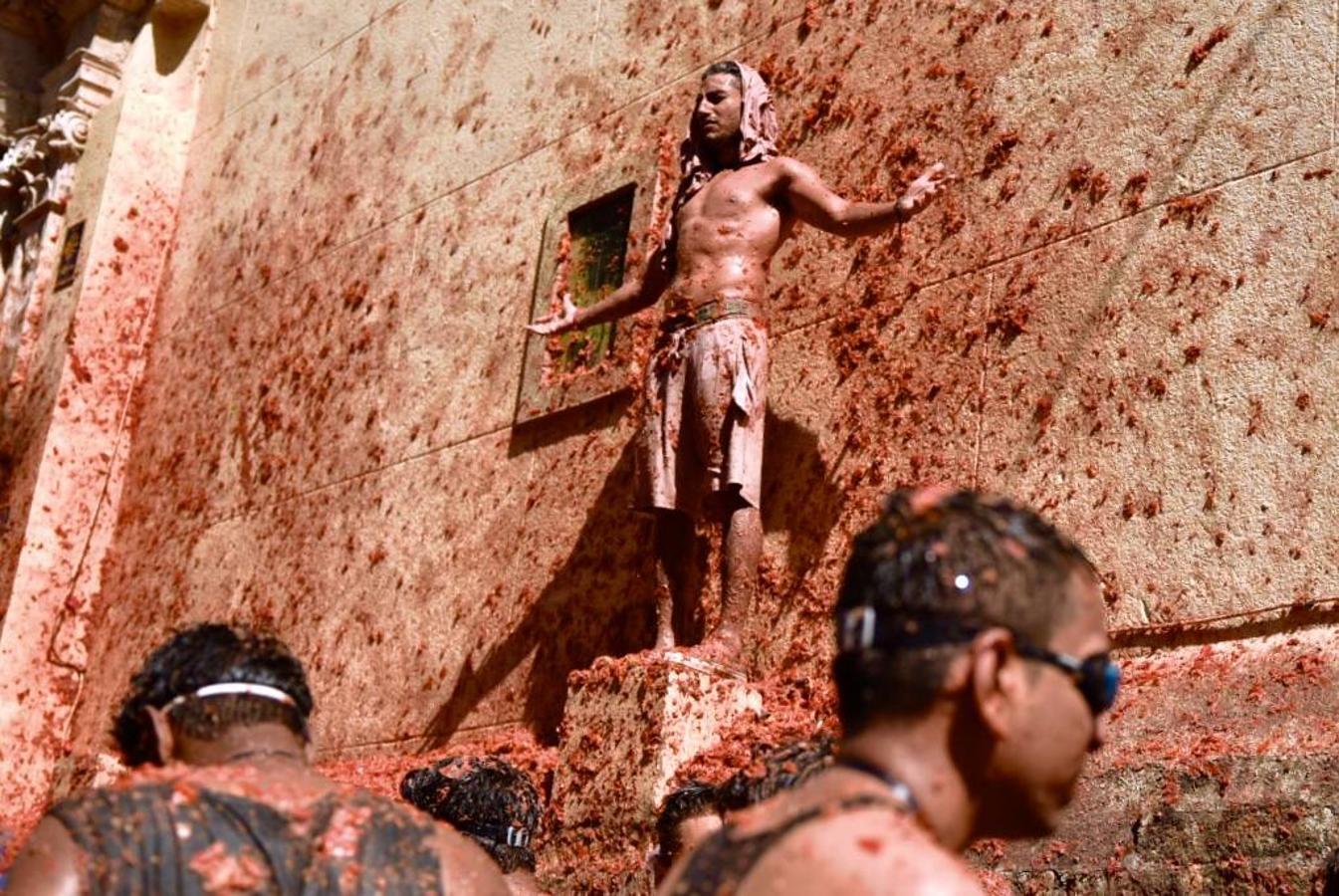 Fotos: La Tomatina de Buñol 2019, en imágenes