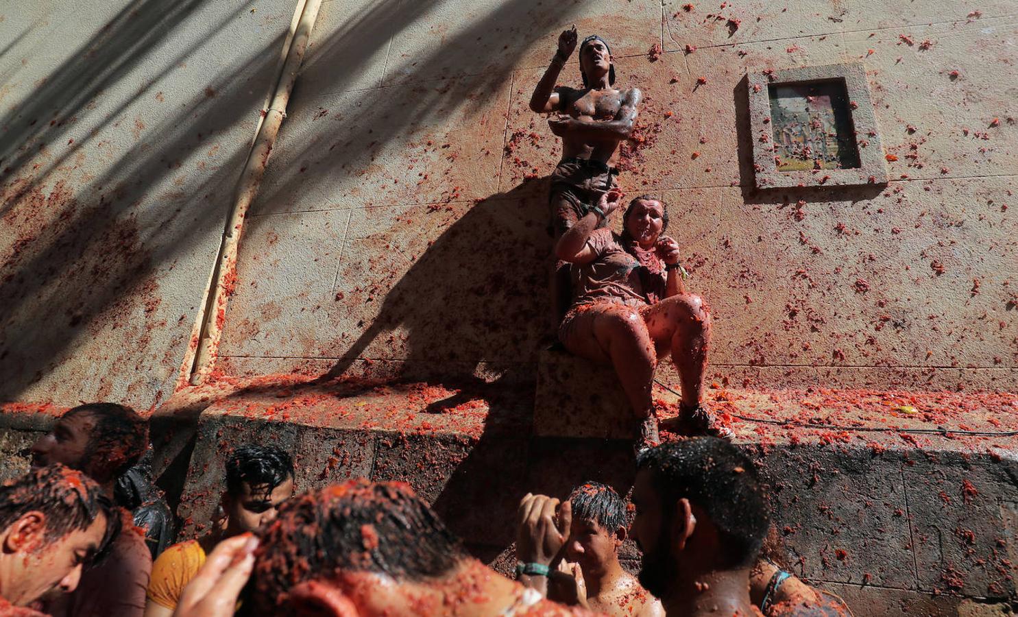 Fotos: La Tomatina de Buñol 2019, en imágenes