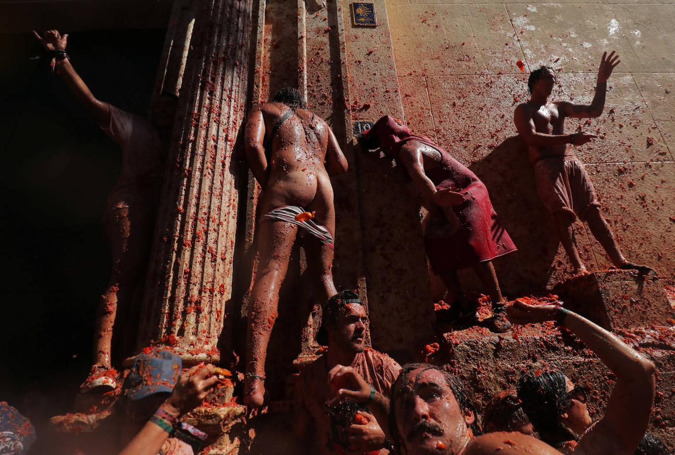 Fotos: La Tomatina de Buñol 2019, en imágenes