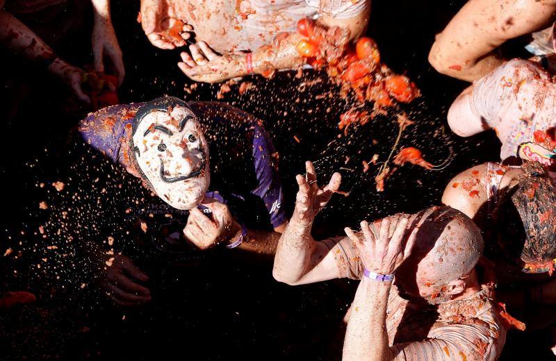 Fotos: Las imágenes más sorprendentes de La Tomatina