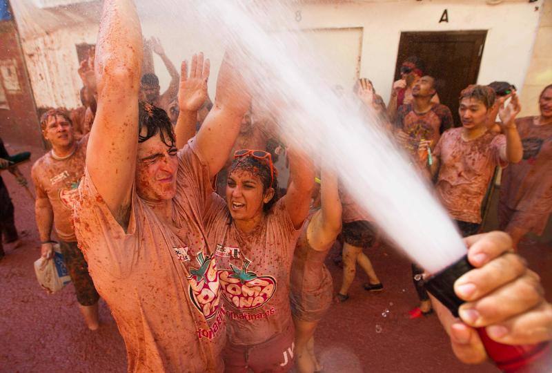 Fotos: Las imágenes más sorprendentes de La Tomatina