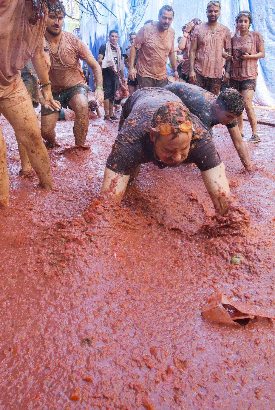 Fotos: La Tomatina de Buñol 2019, en imágenes