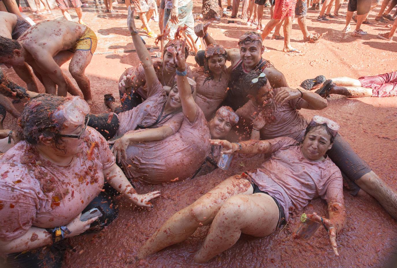 Fotos: La Tomatina de Buñol 2019, en imágenes