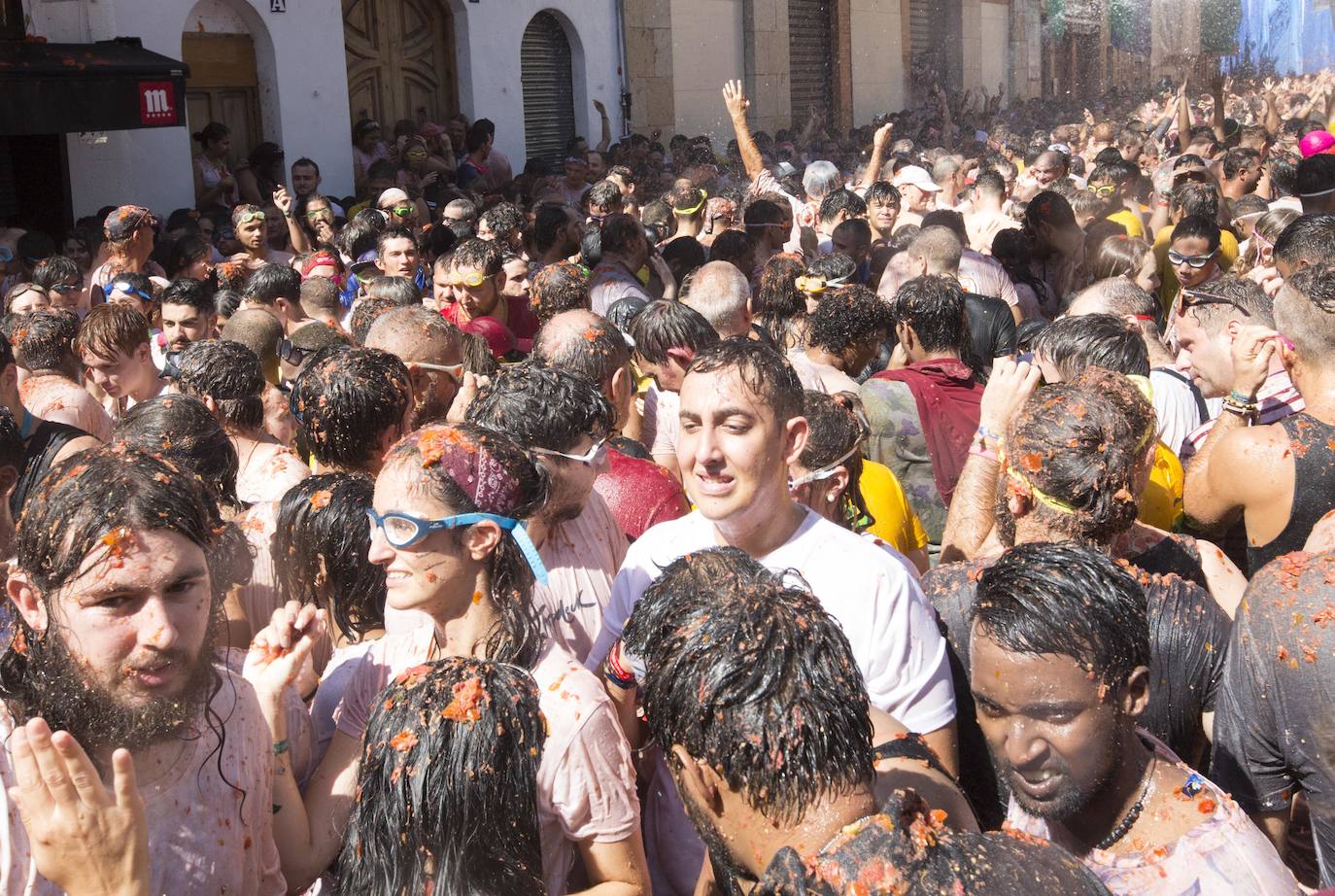 Fotos: La Tomatina de Buñol 2019, en imágenes