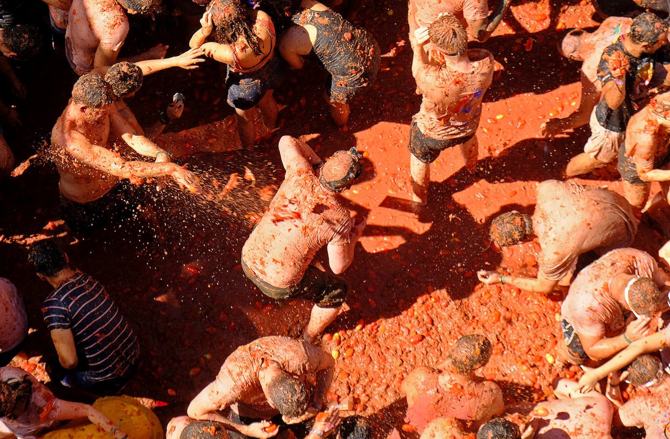 Fotos: Las imágenes más sorprendentes de La Tomatina