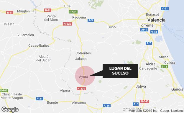 El anciano se cayó en un pozo en la localidad de Ayora. 