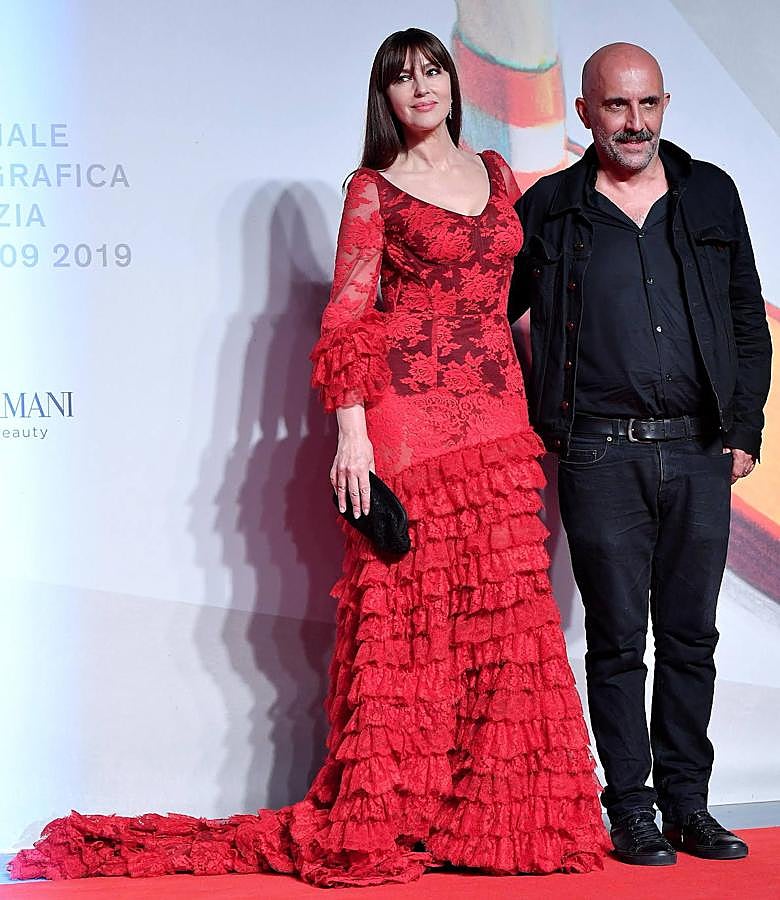 Monica bellucci, actriz y modelo y Gaspar Noé, director de cine. 