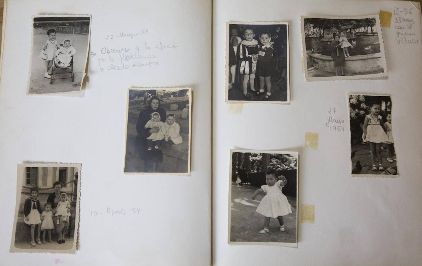 Fotos: El álbum de la infancia de Laura Fitera