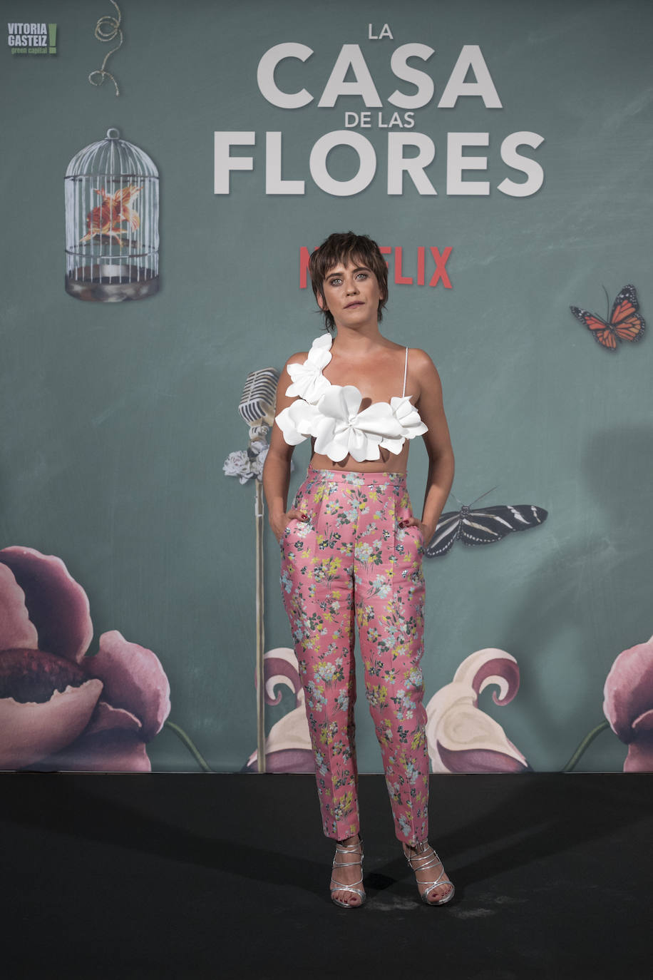 La actriz acudió a la presentación de la nueva temporada.