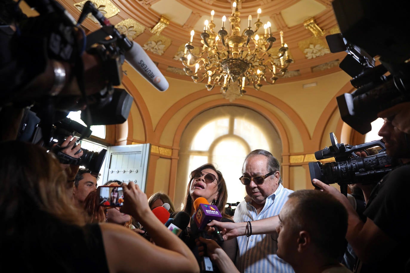 Fotos: La capilla ardiente de Camilo Sesto, en imágenes