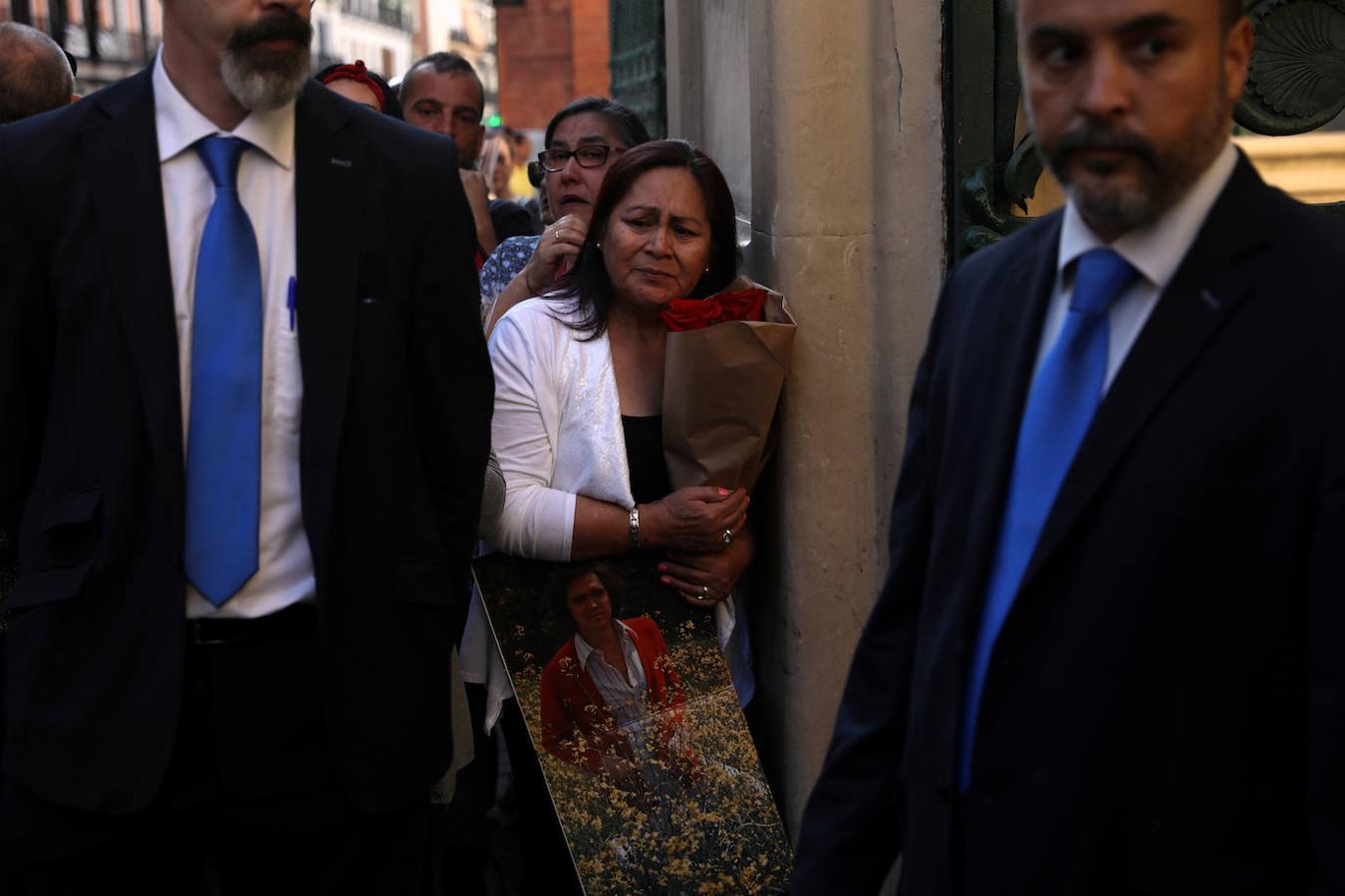 Fotos: La capilla ardiente de Camilo Sesto, en imágenes