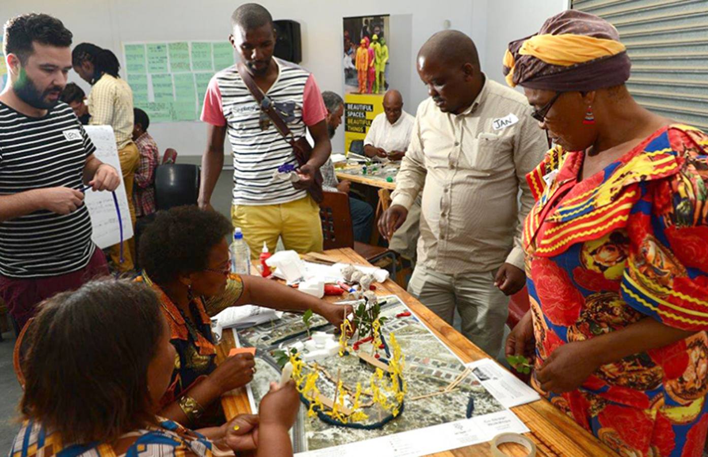 Ciudad del Cabo (Sudáfrica). Capital Mundial del Diseño 2014. Cientos de proyectos fueron presentados para la celebración de la capitalidad.