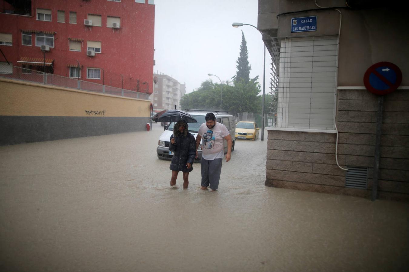 Fotos: Desbordamiento del Segura