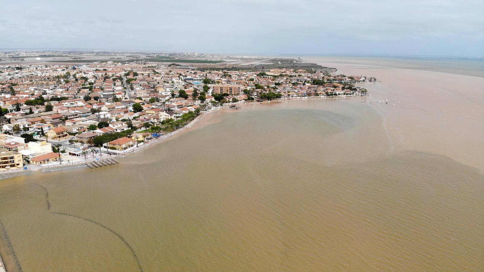 Los Alcázares (Murcia), municipio afectado por las inundaciones.