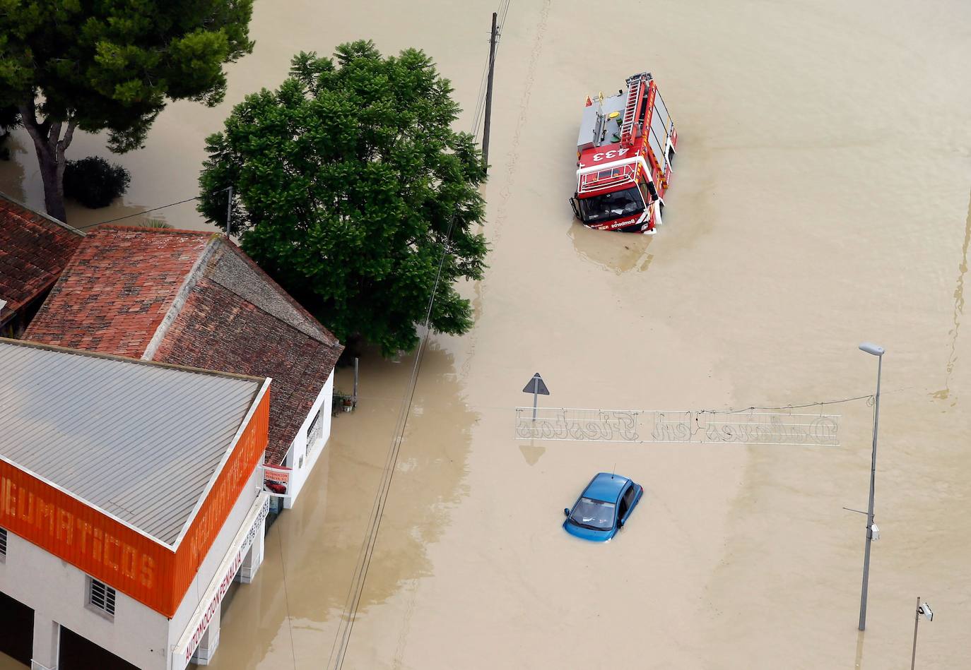 Los graves destrozos por las lluvias en Dolores