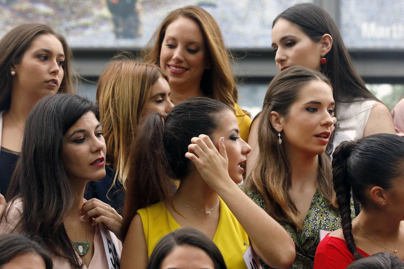 Fotos: Las candidatas a ser fallera mayor 2020 visitan el IVAM