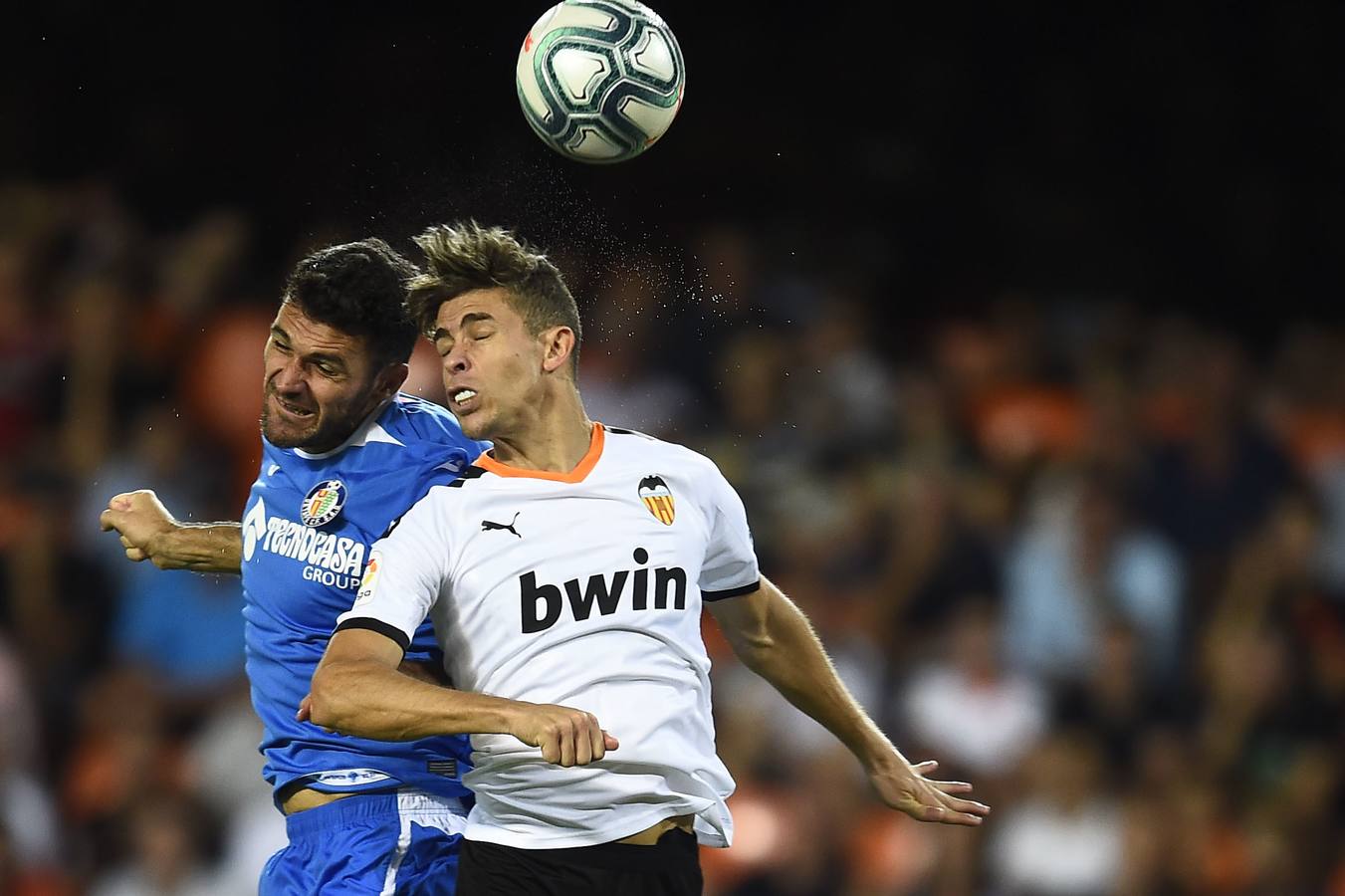 Empate 3-3 del Valencia-Getafe de la liga 2019-2020.