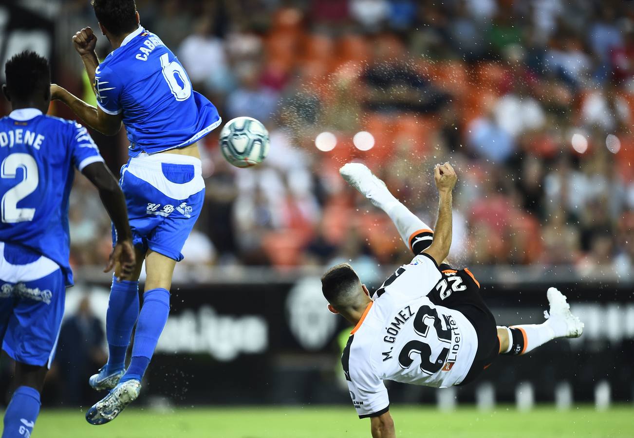 Empate 3-3 del Valencia-Getafe de la liga 2019-2020.