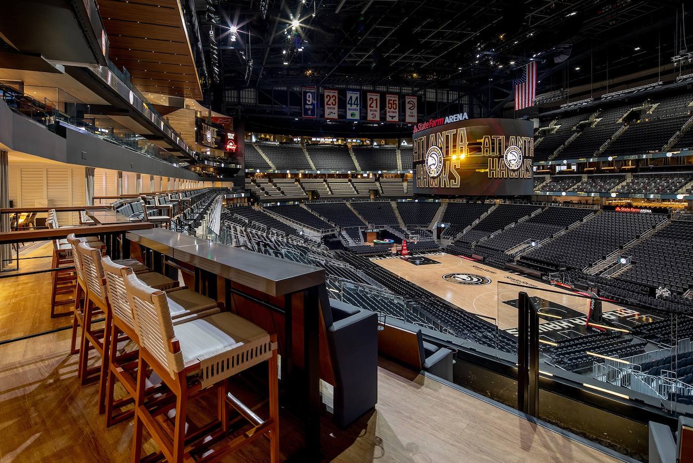 Renovación del State Farm Arena (Atlanta). 