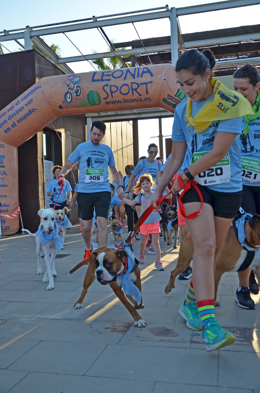 Fotos: Can-rrera Bioparc 2019: animales y dueños corren juntos en Valencia