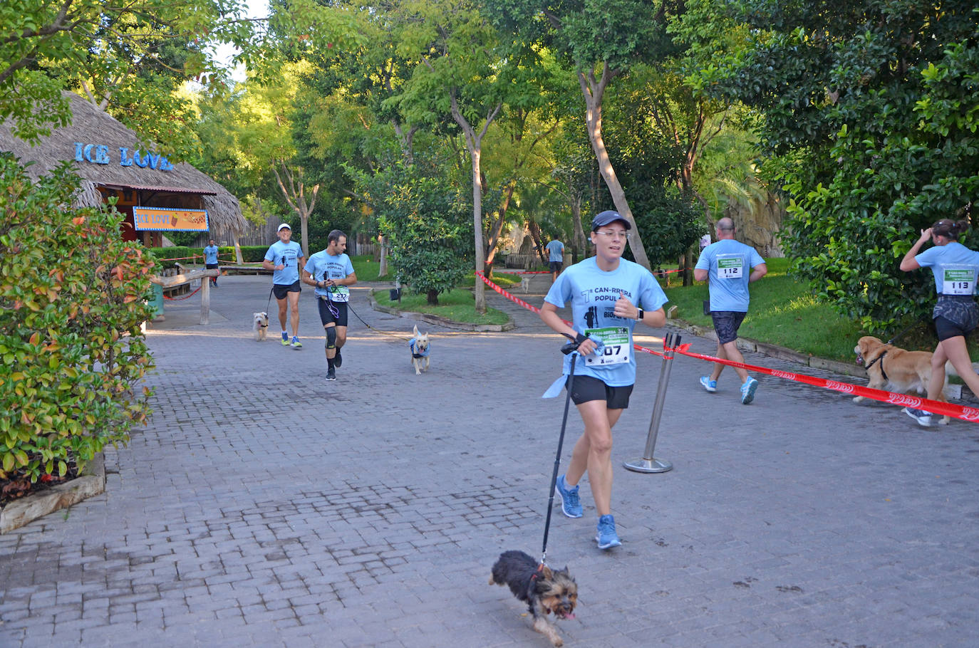 Fotos: Can-rrera Bioparc 2019: animales y dueños corren juntos en Valencia