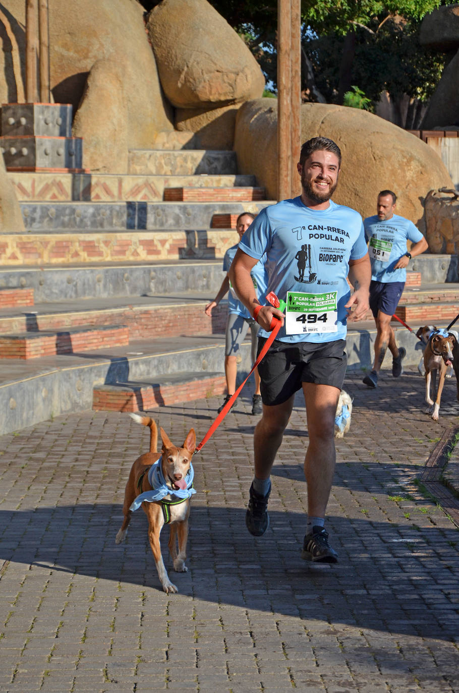 Fotos: Can-rrera Bioparc 2019: animales y dueños corren juntos en Valencia