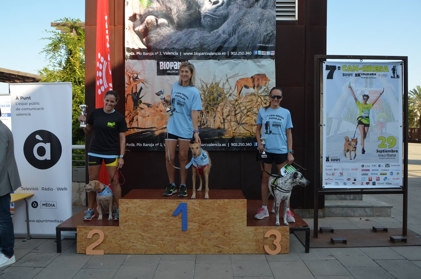 Fotos: Can-rrera Bioparc 2019: animales y dueños corren juntos en Valencia