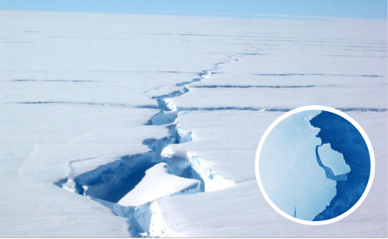 Un gigante de hielo a la deriva