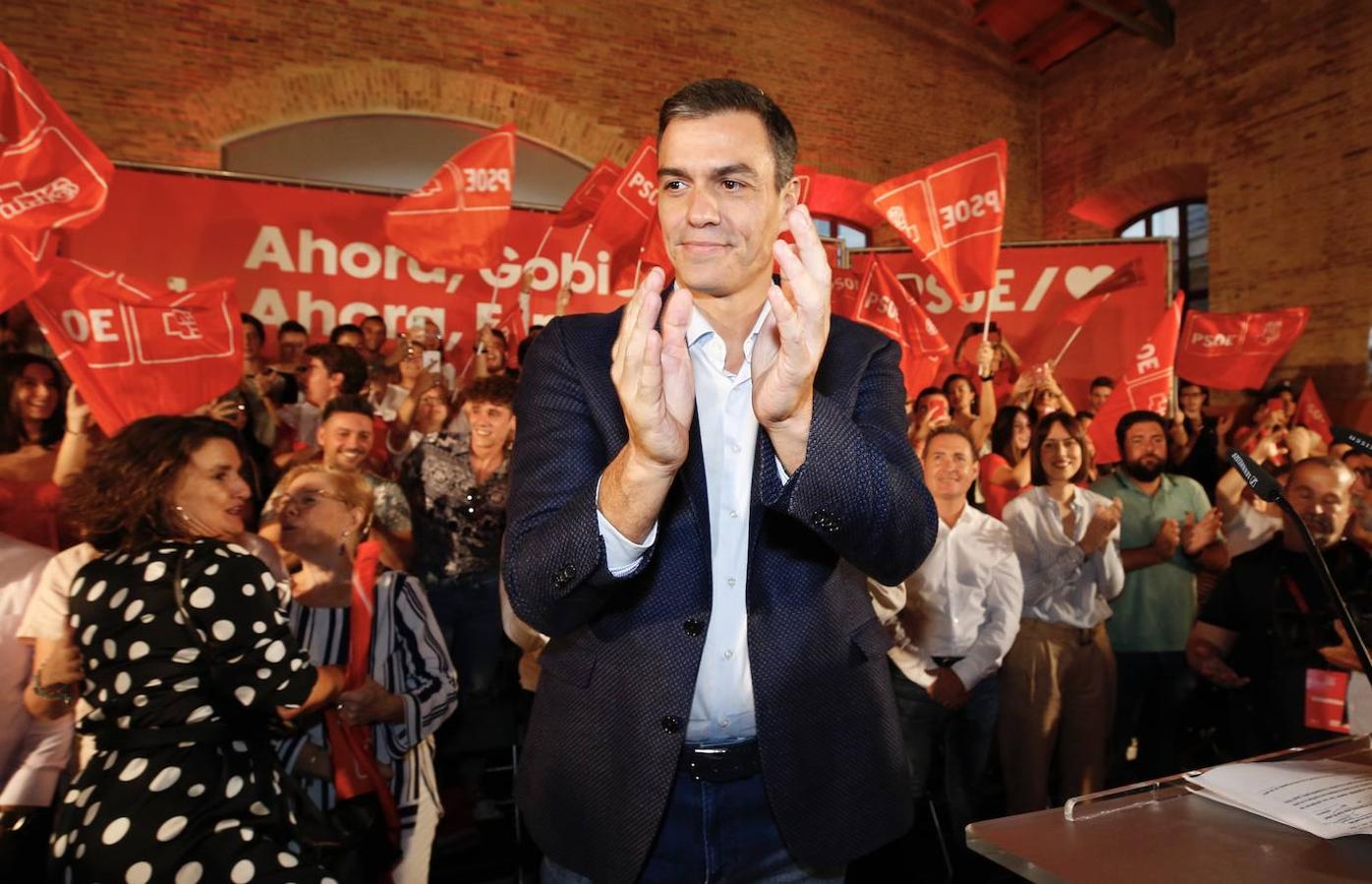 Fotos: Pedro Sánchez inaugura la precampaña del 10-N en Valencia