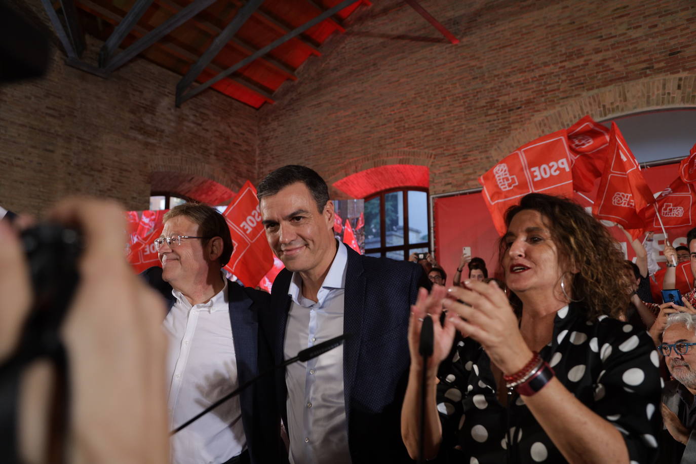 Fotos: Pedro Sánchez inaugura la precampaña del 10-N en Valencia