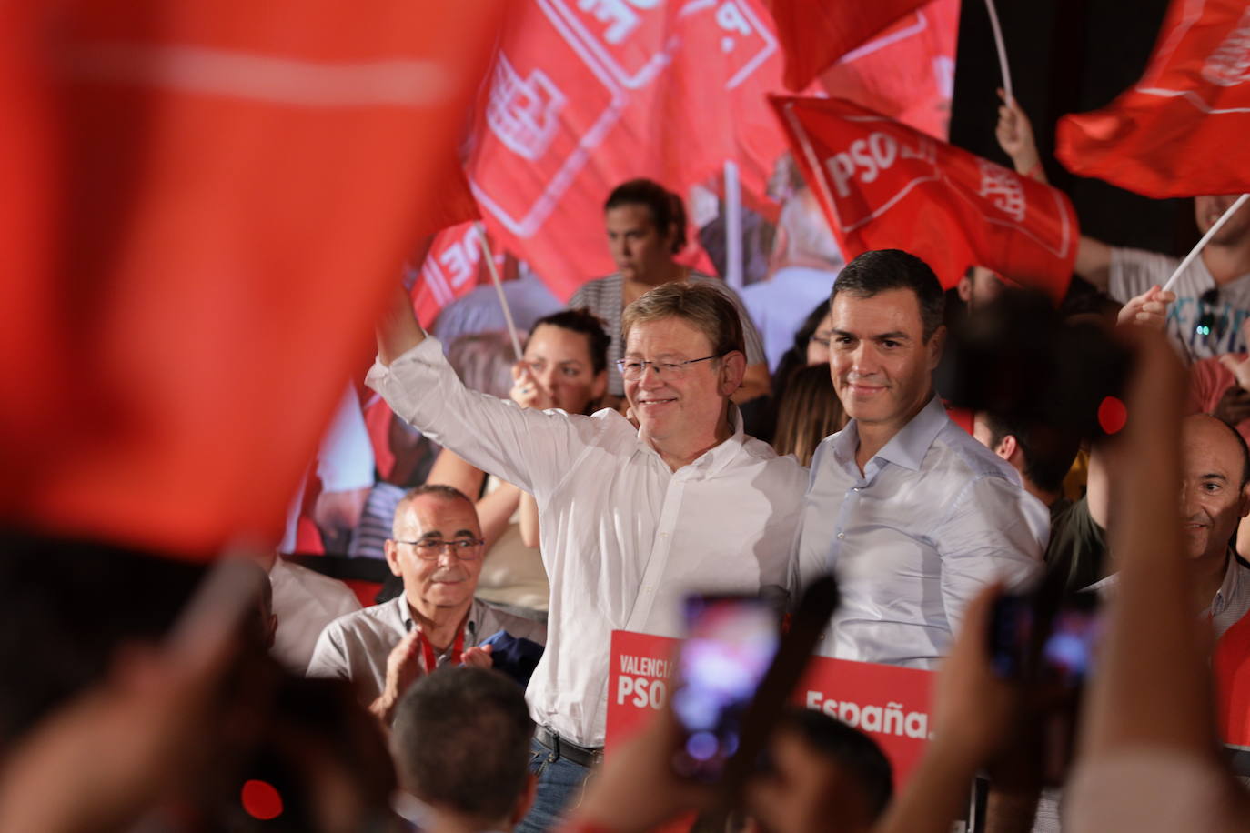 Fotos: Pedro Sánchez inaugura la precampaña del 10-N en Valencia