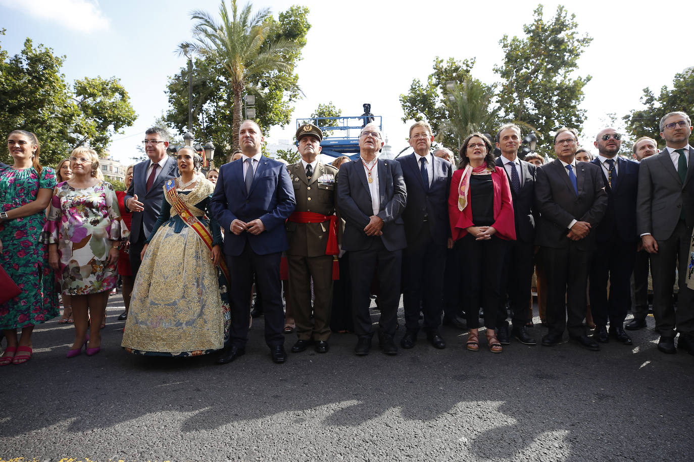 Procesión cívica de Valencia por el 9 d'Octubre de 2019