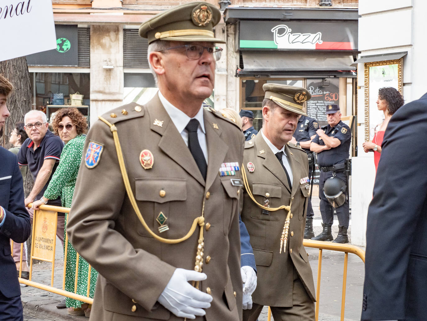 Procesión cívica de Valencia por el 9 d'Octubre de 2019