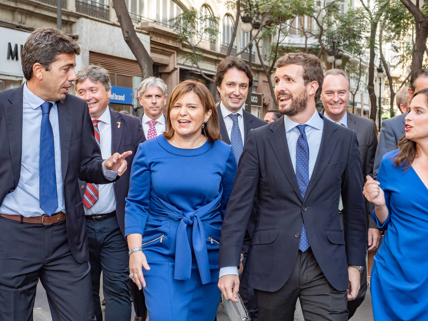 Procesión cívica de Valencia por el 9 d'Octubre de 2019