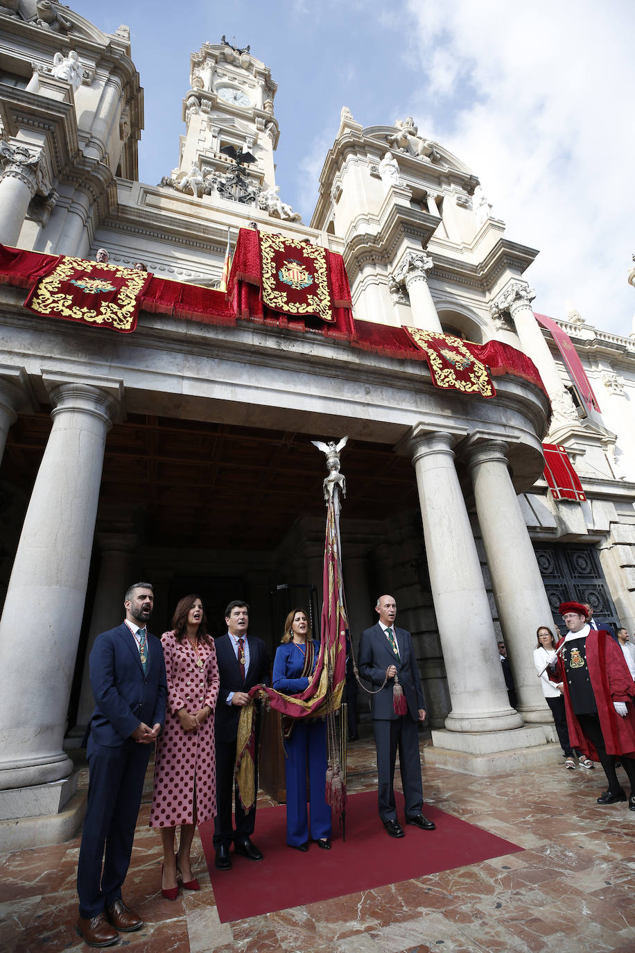 Procesión cívica de Valencia por el 9 d'Octubre de 2019