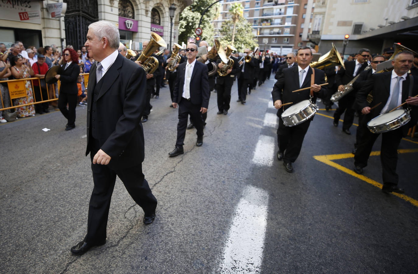 Procesión cívica de Valencia por el 9 d'Octubre de 2019