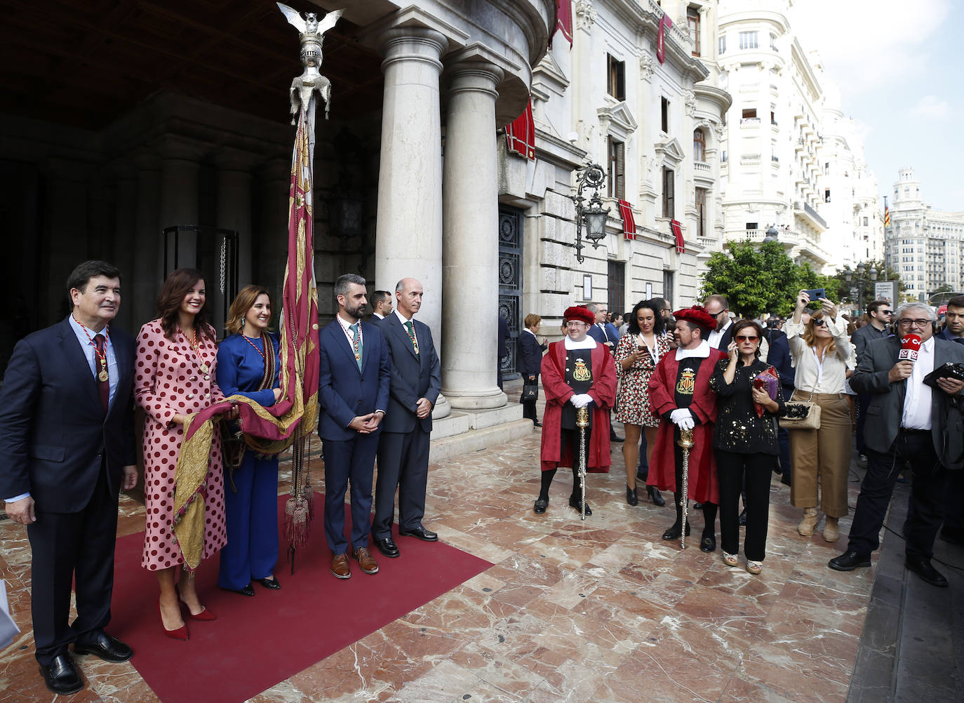 Procesión cívica de Valencia por el 9 d'Octubre de 2019