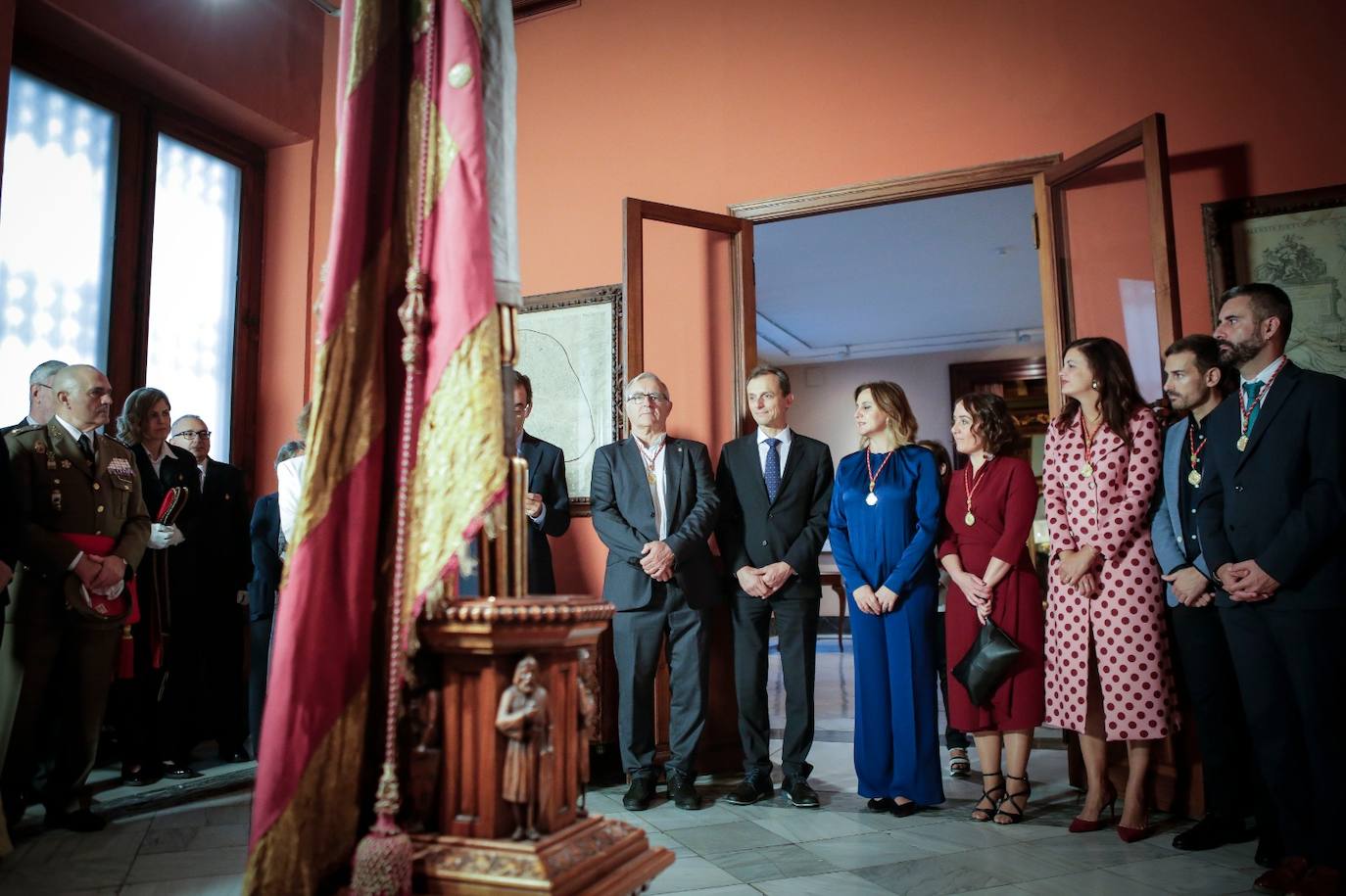 Procesión cívica de Valencia por el 9 d'Octubre de 2019